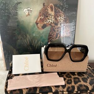 CHLOE (NEW) Authentic Luxury Havana Sunglasses